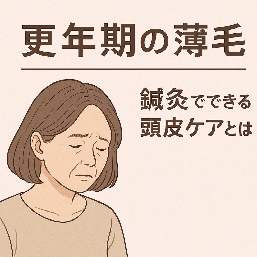 更年期　薄毛