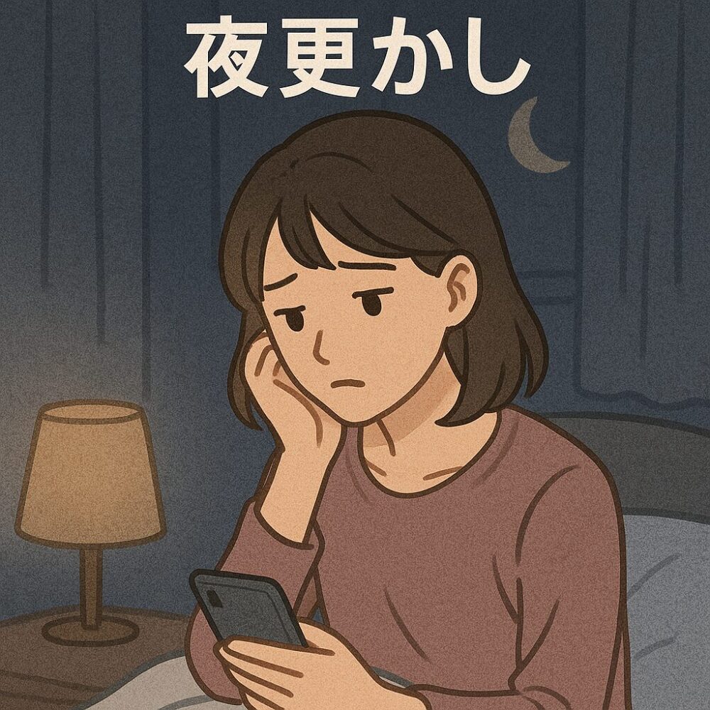 夜更かし